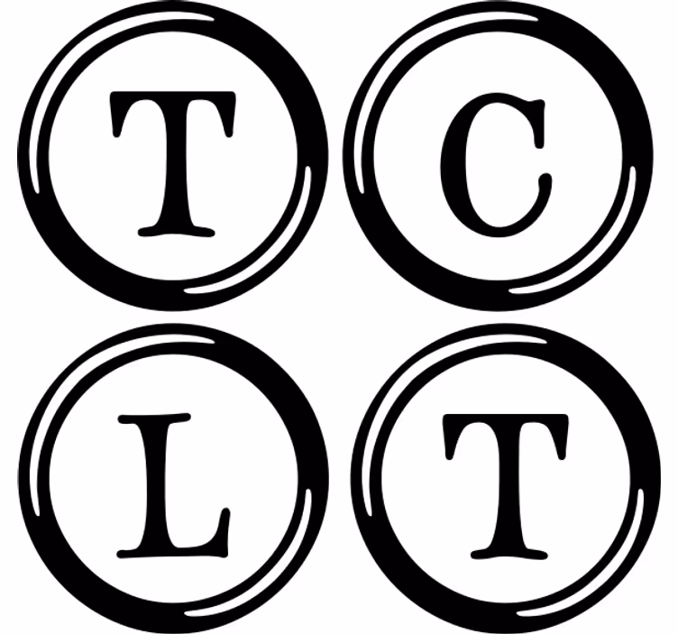 Gepersonaliseerde onderzetters initialen t c l monogram - TenStickers