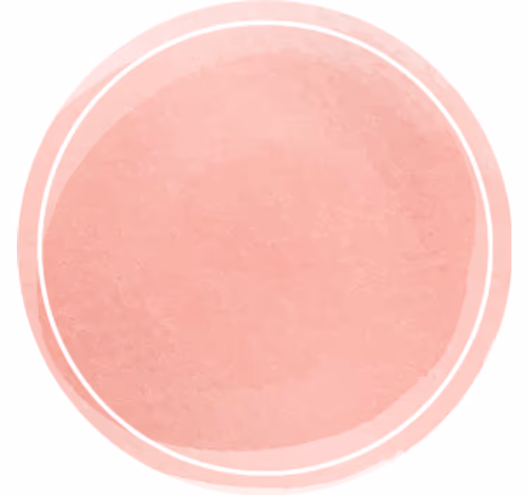 Moderne onderzetters elegante circulaire oppervlakte - TenStickers