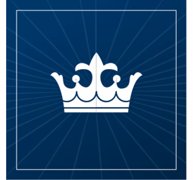 Bier onderzetters crown embleem ontwerp - TenStickers