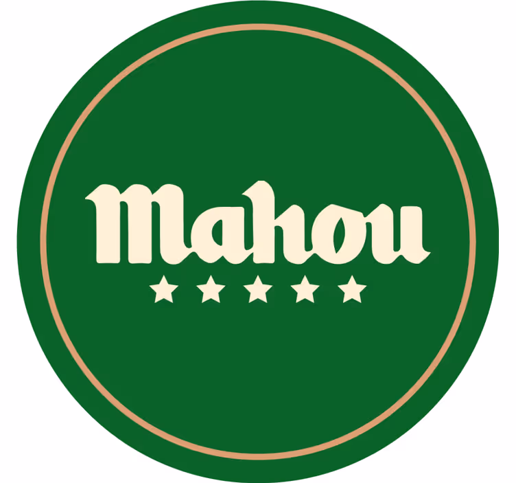 Bier onderzetters klassieke drank cirkel marker - TenStickers