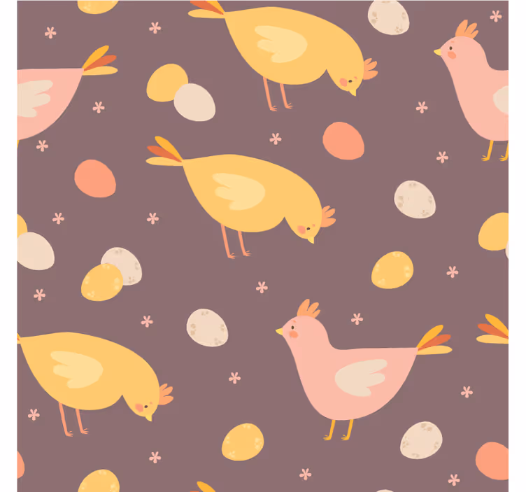 Onderzetters bruiloft charmant vogels patroon - TenStickers