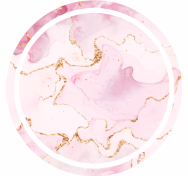 Onderzetters soft marmer roze design - TenStickers