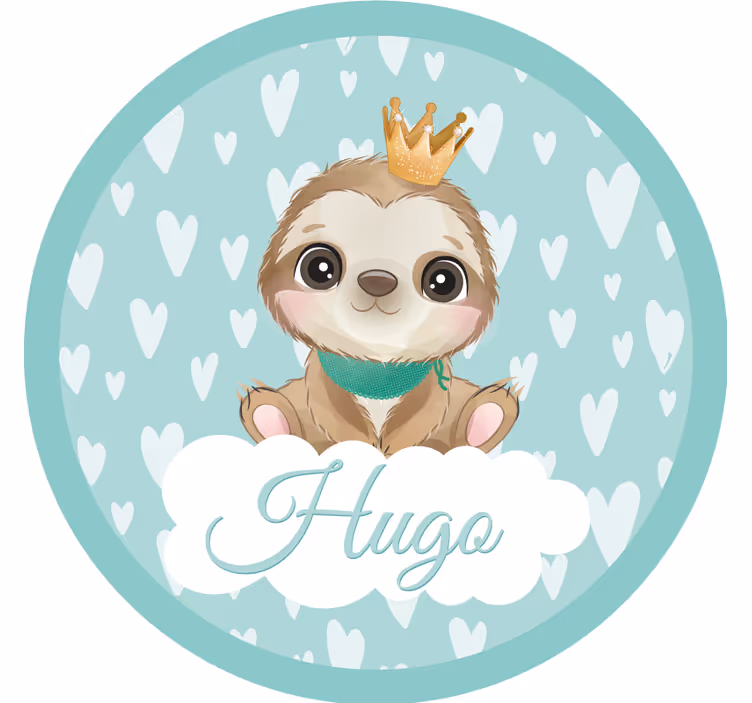 Enge onderzetters schattig luiaard figuur - TenStickers