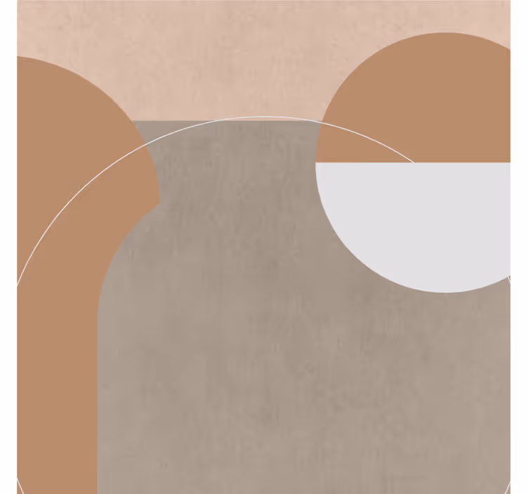 Moderne onderzetters abstract geometrische vormen - TenStickers