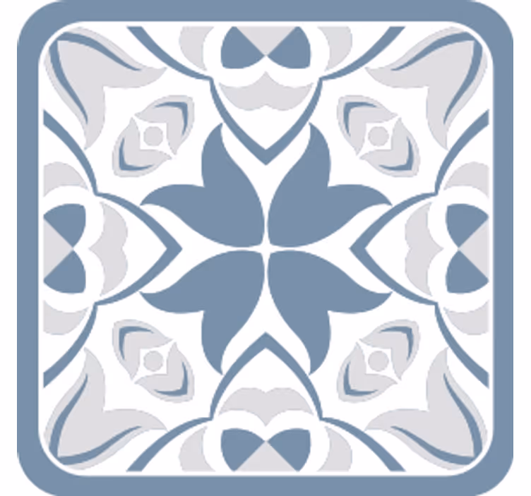Onderzetters elegant bloemig concept - TenStickers