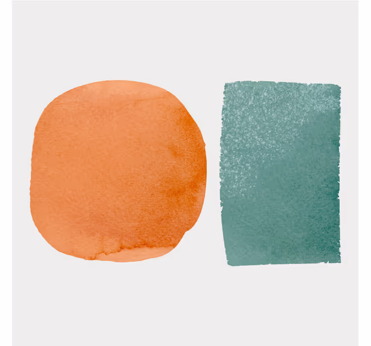 Onderzetters abstracte vormen combinatie - TenStickers