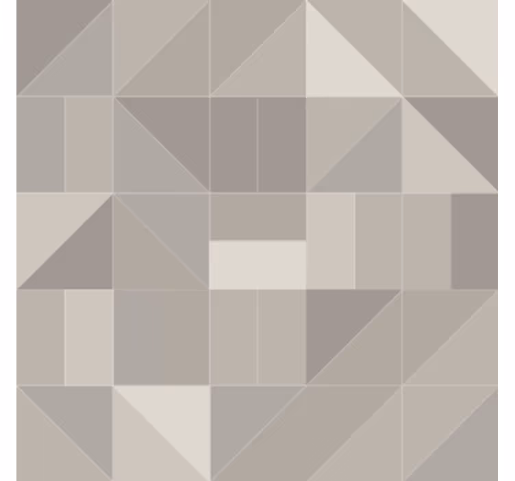 Onderzetters geometrisch driehoek motief - TenStickers
