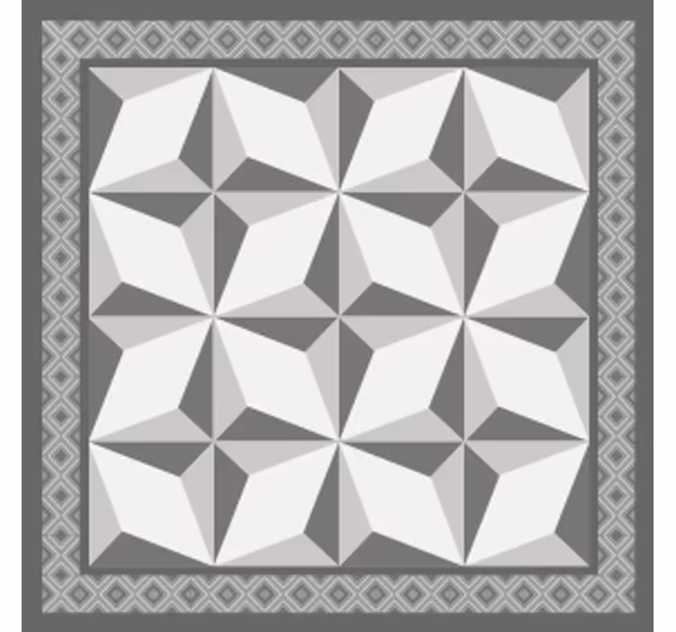 Onderzetters geometrische laagpatronen - TenStickers