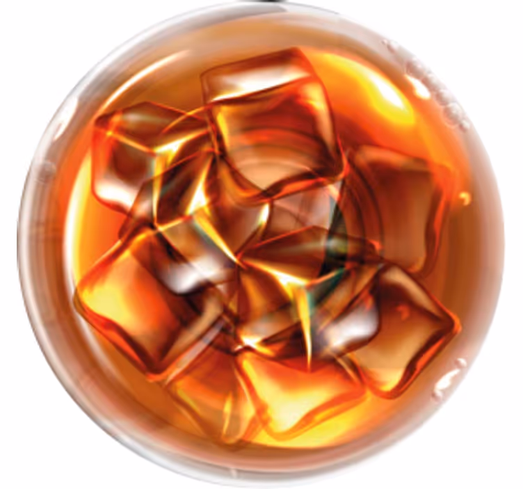 Whiskyglas onderzetters - TenStickers
