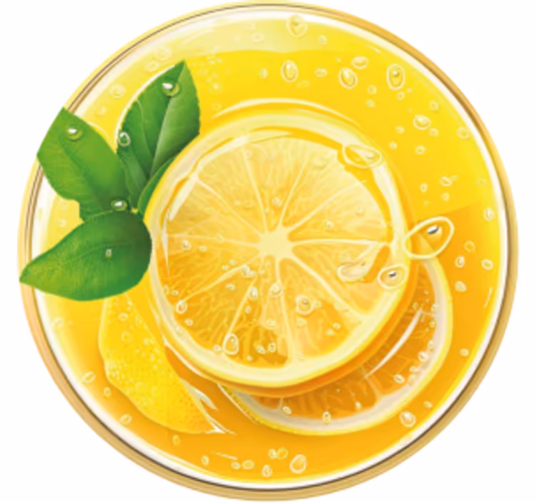 Limonade onderzetters - TenStickers