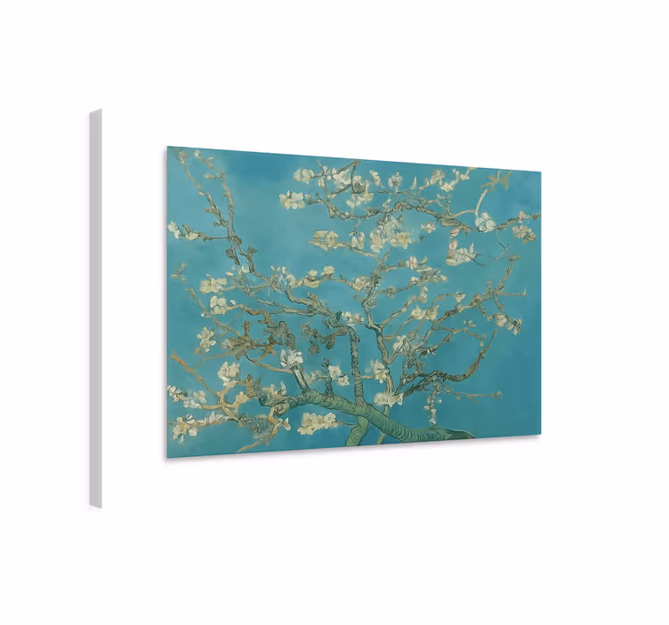 Van gogh amandelbloesem Canvas schilderij kunst - TenStickers
