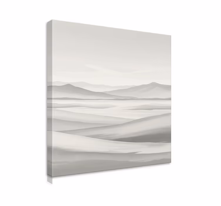 Canvas landschap "wolkendans" landschap - TenStickers