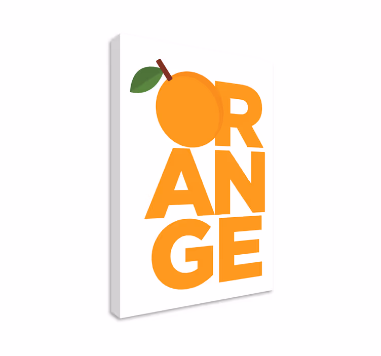 Canvas stilleven en fruit vers citrusontwerp - TenStickers