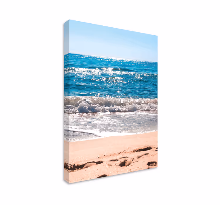 Canvas landschap zeeuwse rust - TenStickers
