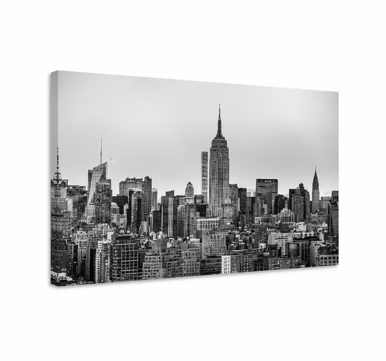 Canvas schilderij landen en steden new york skyline - TenStickers