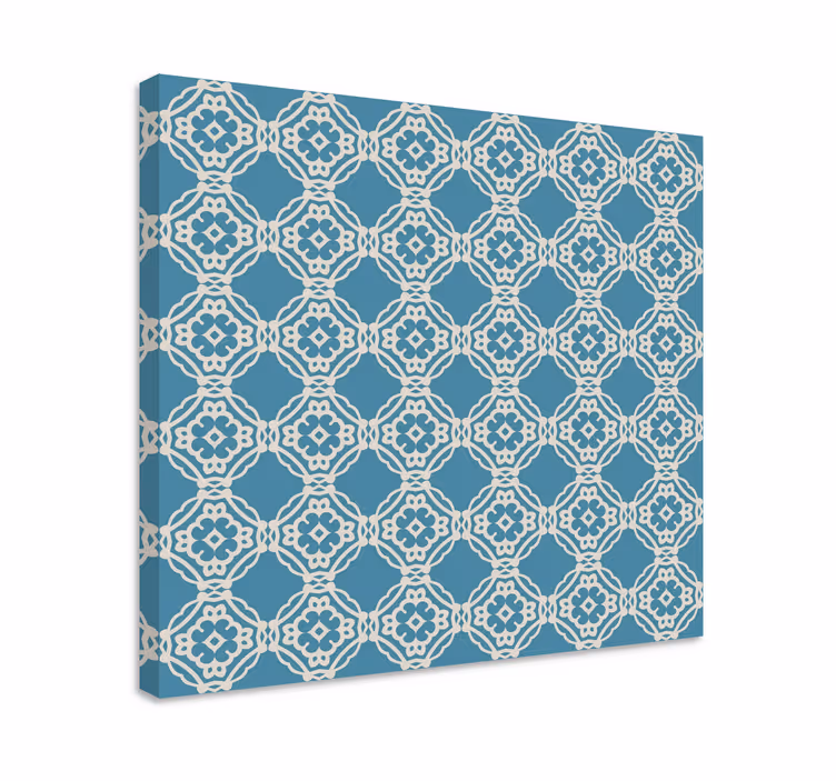 Modern canvas schilderij geometrisch patroon ontwerp - TenStickers