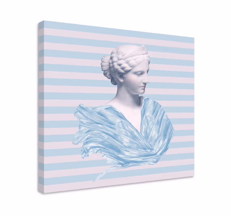 Canvas schilderij kunst klassieke beeldhouwwerken - TenStickers
