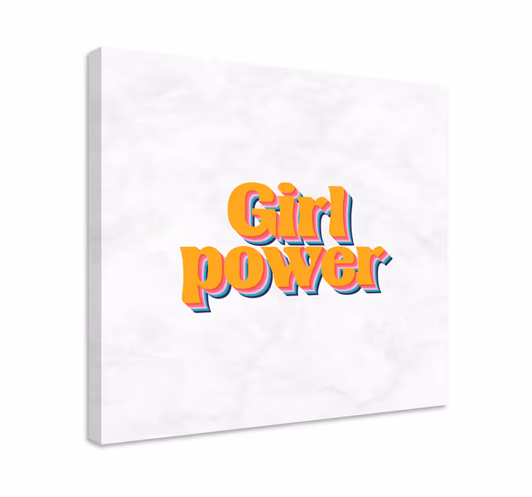 Canvas schilderij tekst inspirerende zin - TenStickers