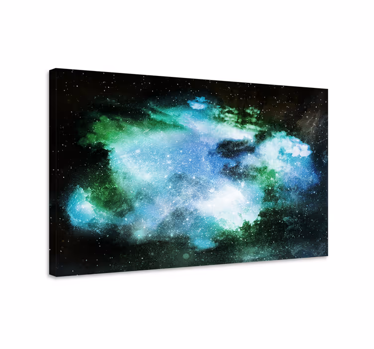 Canvas landschap hemelstelsel landschap - TenStickers