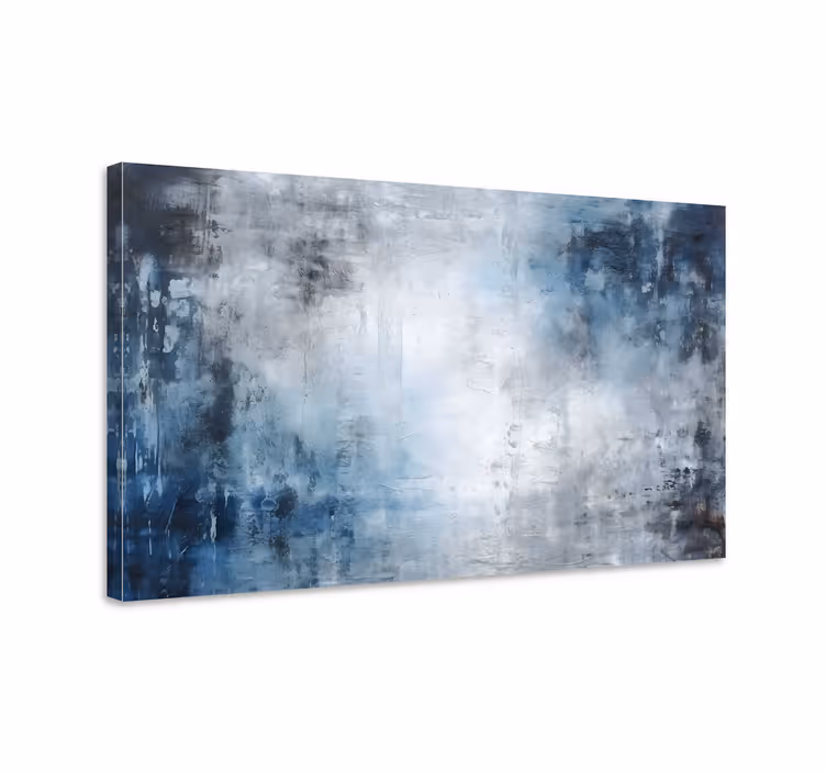 Abstracte Canvas schilderij woonkamer - TenStickers