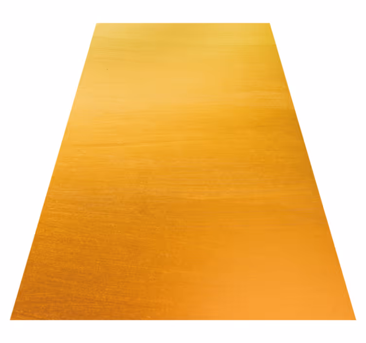 Ombré-effect vinyl tapijt geel - TenStickers