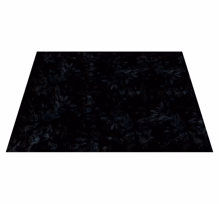 Meer effect vinyl tapijt zwart - TenStickers