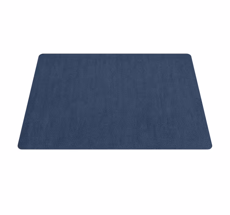 Blauw stofeffect vinyl tapijt woonkamer - TenStickers