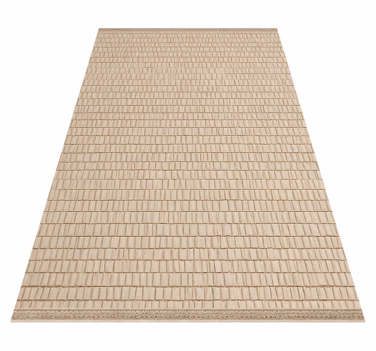 Geweven rotan textuur buitenvinyltapijt - TenStickers