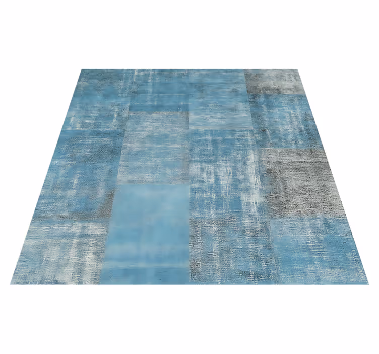 Verweerd patchwork kleed vinyl tapijt eetkamer - TenStickers