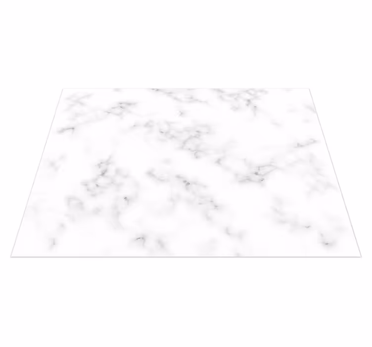 Vinyl vloerkleed keuken eenvoudig marmerdesign - TenStickers