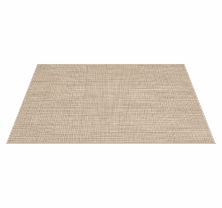 Vinyl tapijt andere textuur beige stofeffect - TenStickers