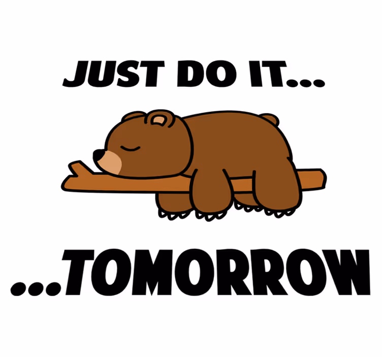 Dieren vinyl tapijt gewoon morgen doen - TenStickers