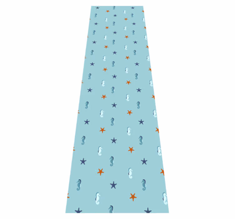 Dieren vinyl tapijt marine stijl - TenStickers