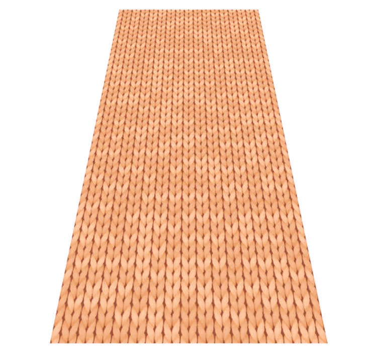 Vinyl vloerkleed keuken beige textiel - TenStickers