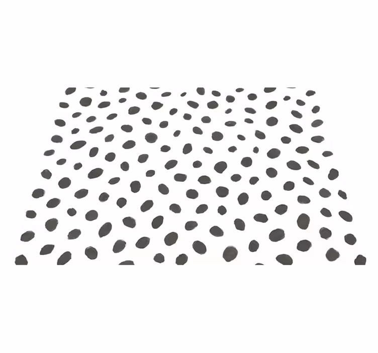 Vinyl tapijt dierenprint dalmata design klassiek - TenStickers