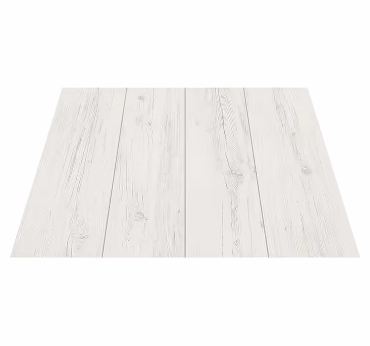 Vinyl tapijt slaapkamer grijs hout - TenStickers