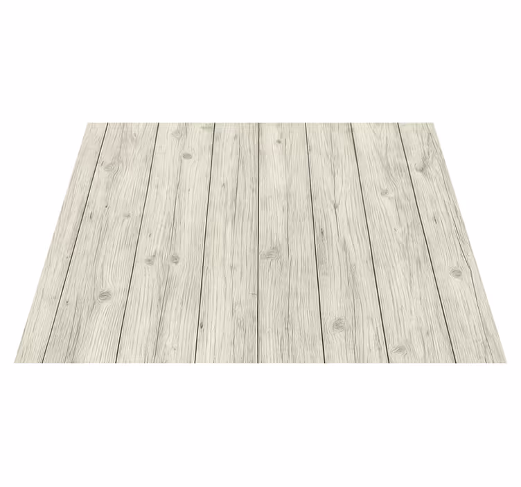 Vinyl tapijt slaapkamer rustiek hout - TenStickers