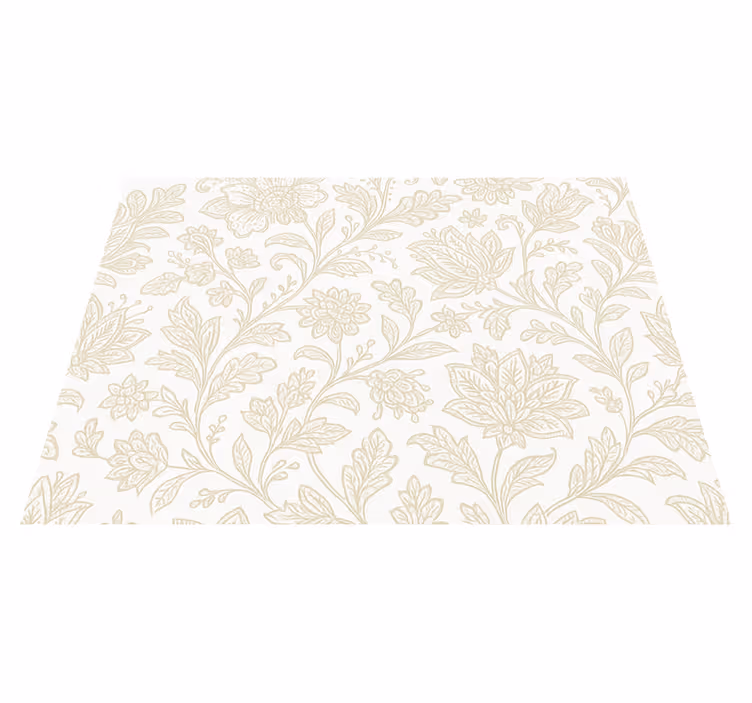 Vinyl tapijt slaapkamer decoratief bohemian - TenStickers