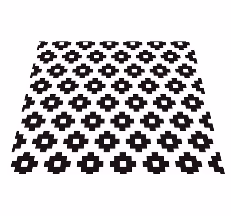 Vinyl vloerkleed badkamer moderne stijl behang - TenStickers
