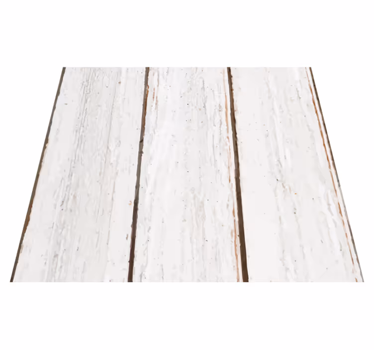 Vinyl vloerkleed badkamer vintage houten verticale strepen - TenStickers