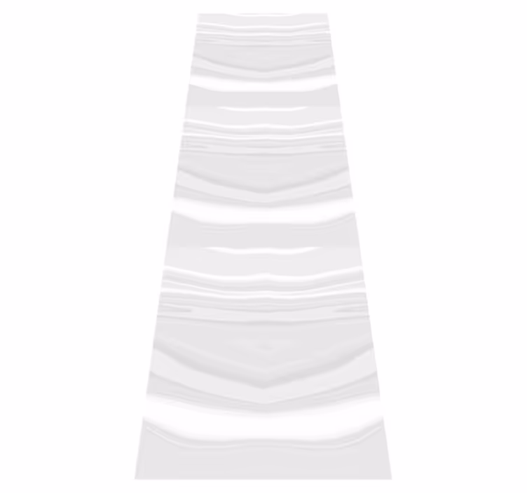 Vinyl vloerkleed badkamer close-up van witte marmer - TenStickers