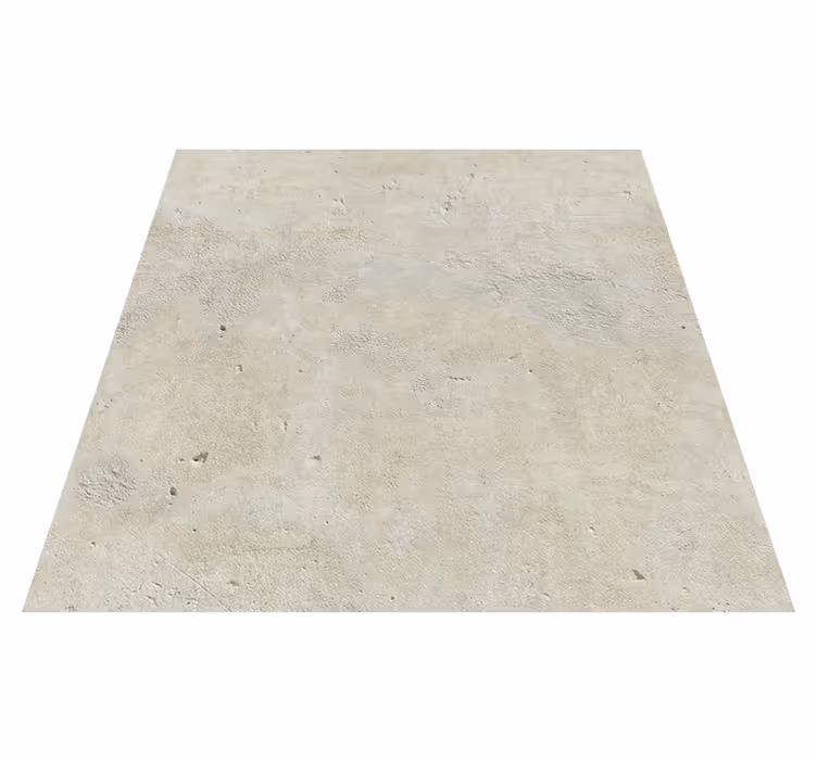 Vinyl vloerkleed keuken crème steentinten - TenStickers