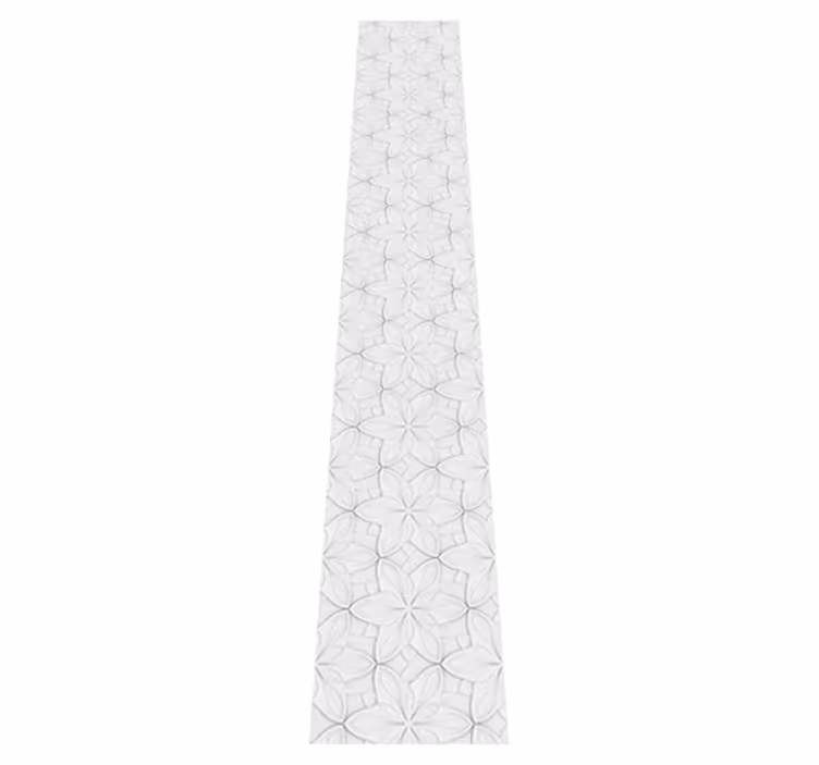 Vinyl vloerkleed keuken minimalistische hexagontiles - TenStickers