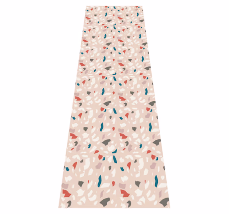 Vinyl tapijt slaapkamer terrazzo effect patroon - TenStickers