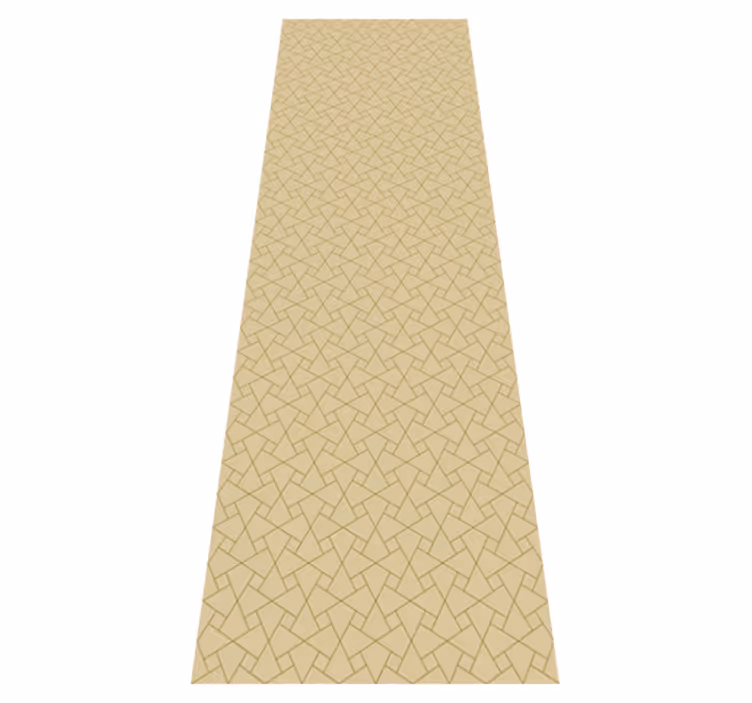 Vinyl tapijt kantoor grafisch grijs en beige - TenStickers