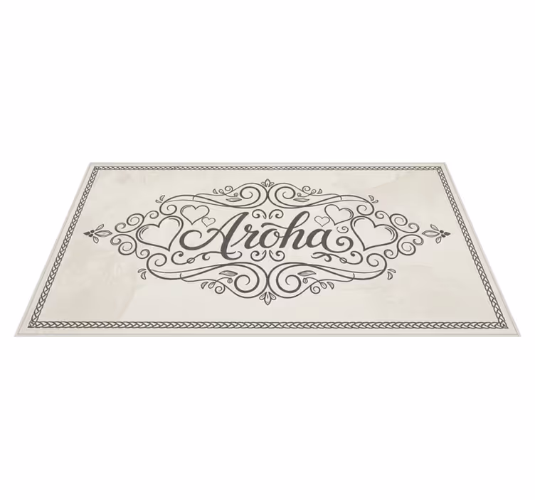 Vinyl tapijt slaapkamer aroha - TenStickers
