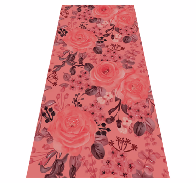 Vinyl tapijt natuur harmony bloemen - TenStickers