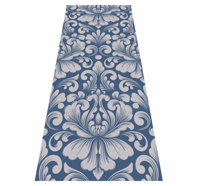 Vinyl tapijt antiek klassiek damask ontwerp - TenStickers