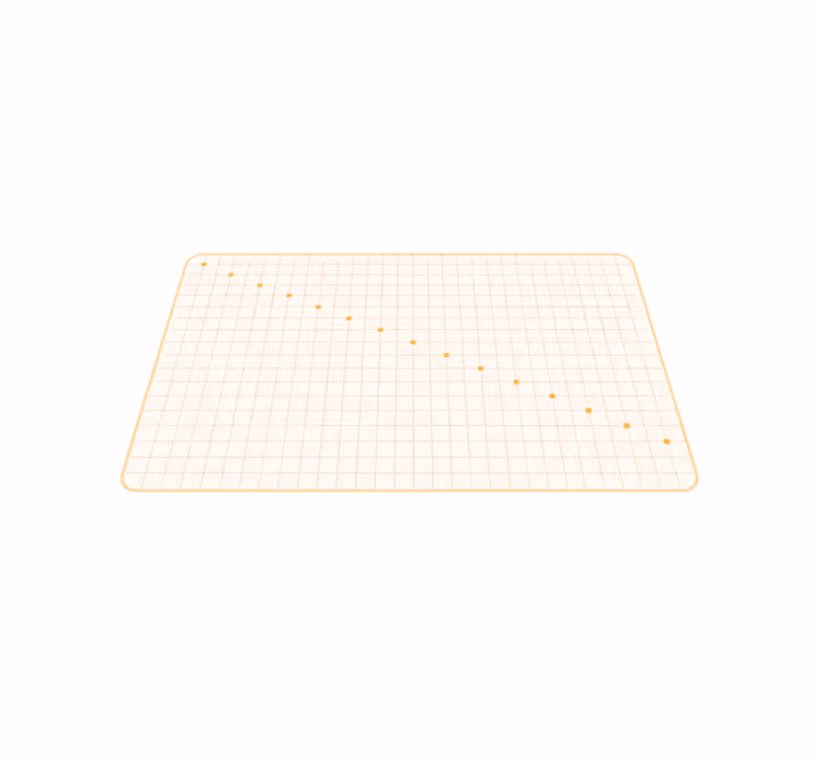 Vinyl tapijt woonkamer trame dorée - TenStickers