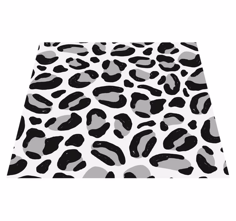Dieren vinyl tapijt luipaardvacht - TenStickers